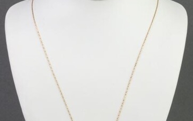 14K Yellow Gold South Sea Teardrop Pearl Necklace