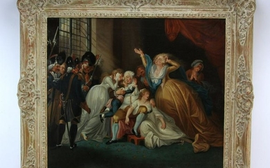 19thC French, French Revolution, Oil on Canvas