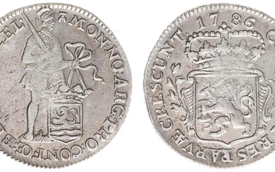 1/8 Zilveren Dukaat or 'Pietje' 1786 (CNM 2.49.55 / V....