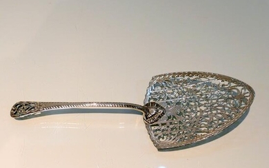 18th Century Antique George III Sterling Silver Fish