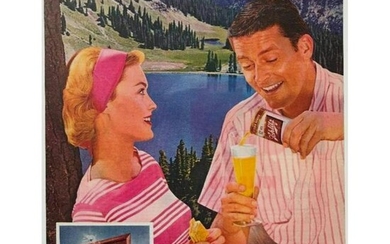 1959 Mid-century Schlitz Milwaukee Beer Magazine