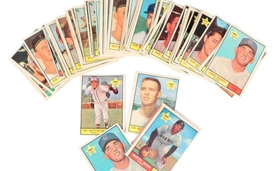 1961 Topps Baseball Rookie Cards