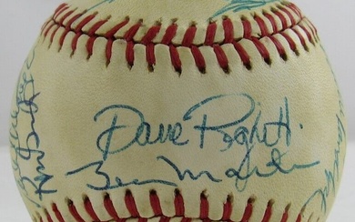 1983 new york yankees signed baseball