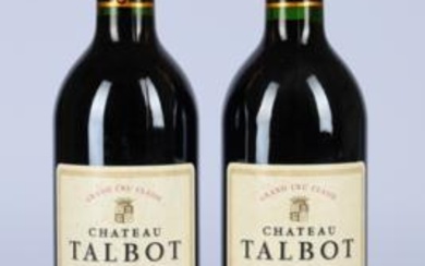 1993 Château Talbot, Bordeaux, 89 Cellar Tracker-Punkte, 2 Flaschen