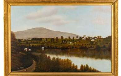 19th Century American Landscape Oil Painting