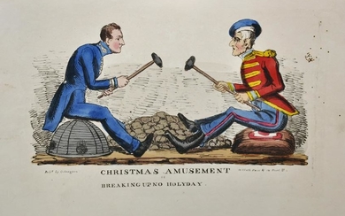 19th Century English School. "Christmas Amusement"