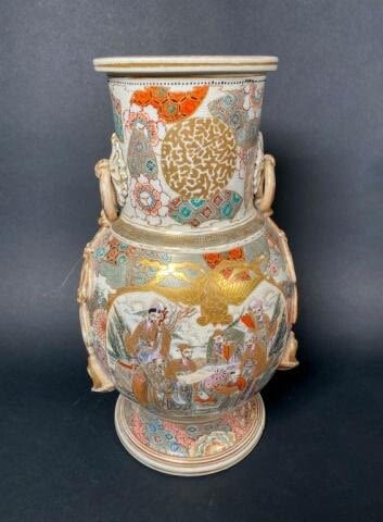 19th Century Japanese Satsuma Vase