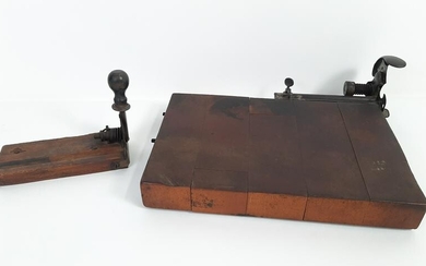 2 Cigar Cutting Boards