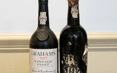 2 bottles Mature Vintage Port