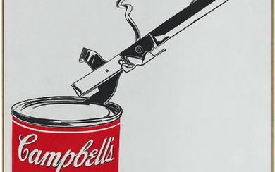 Andy Warhol (1928-1987), Big Campbell's Soup Can with Can Opener (Vegetable)