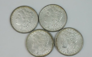 (21) US SILVER MORGAN DOLLAR COINS 1878-1884