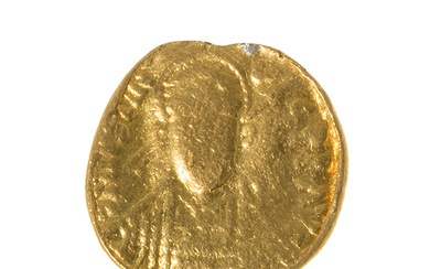 23k yellow gold coin