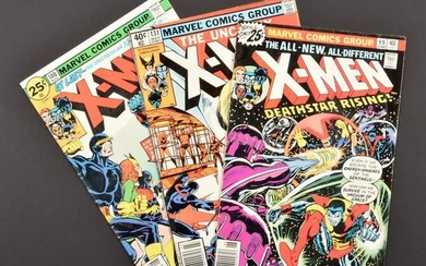 3 Marvel Comics, X-MEN #99, #100 & #131