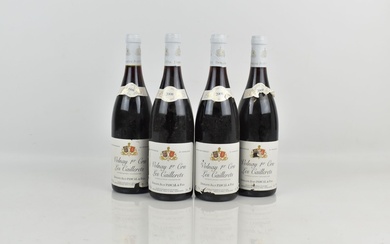 4 bouteilles de VOLNAY 1er Cru Les Caillerets... - Lot 158 - Alexandre Landre Beaune