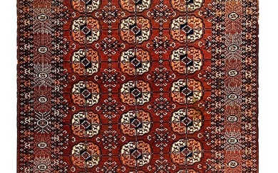 5 x 6 Antique Persian Bokhara Rug