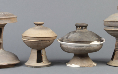 Korean Silla Pottery Bowls