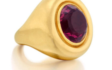 An 18k gold and tourmaline ring,, Paloma Picasso for Tiffany & Co.