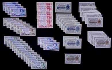 78pc Falkland Islands Banknotes UNC