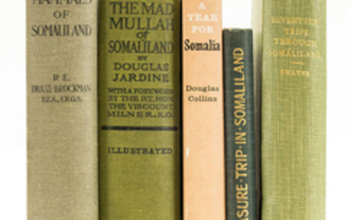 Africa.- Swayne (Capt. H.G.C.) Seventeen Trips through Somáliland: a Record of Exploration & Big Game Shooting, 1885 to 1893, first edition, 1895 § Drake-Brockman (R. E.) The Mammals of Somaliland, first edition, 1910; and others, Somaliland (5)