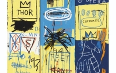 AFTER JEAN-MICHEL BASQUIAT (1960-1988), Charles the First