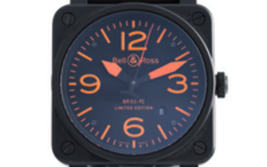 BELL & ROSS BR03-92 LIMITED EDITION STEEL PVD COATED
