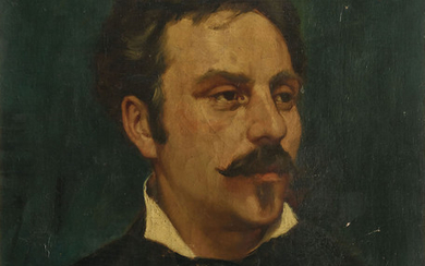 [FAURÉ Gabriel (1845-1924)] Jacques Baugnies (Paris 1874 - 1925), Portrait de Gabriel Fauré (1845-1924)