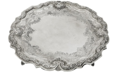A footed salver from Malta