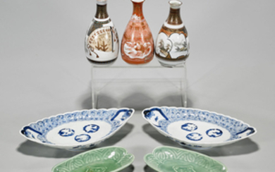 Group of Seven Japanese Porcelains