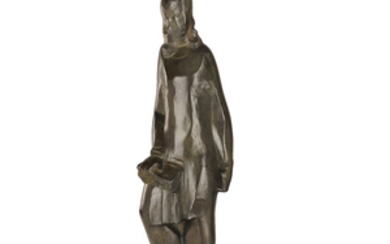 Joseph Csaky (1888 - 1971) Femme, 1928 Bronze with brown...