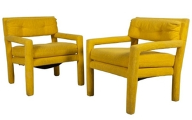 Milo Baughman Style - Arm Chairs