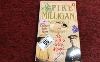 Signed Spike Milligan book