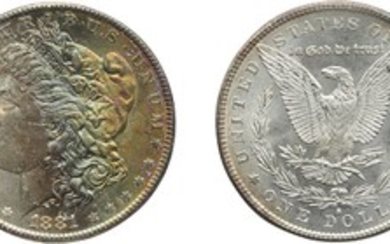 Silver Dollar, 1881-S, PCGS MS 67 CAC