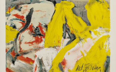 Willem de Kooning (Dutch/American, 1904-1997) The Man and the Big Blond