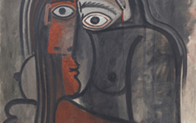 Pablo Picasso (1881-1973), Nu les bras croisés