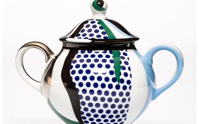 Roy Lichtenstein (1923-1997), Sugar Bowl, from Tea Set (1984)
