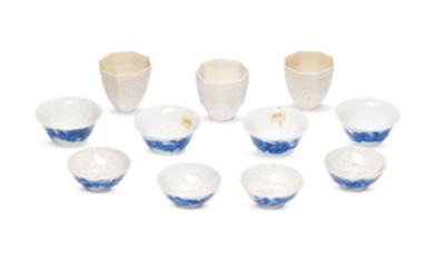 A GROUP OF SMALL PORCELAIN VESSELS, QING DYNASTY, 18TH-19TH CENTURY