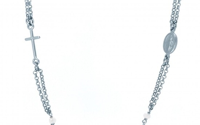 925 Rhodium Silver Necklace