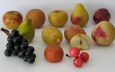 Collection Of Vintage Stone Fruit