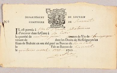 ± 95 pièces de correspondance commerciale manuscrite, prospectus, tarifs, factures, etc. France, Belgique 18e-20e s...