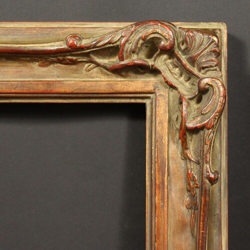 A 19th century Continental composition frame, rebate size - ...