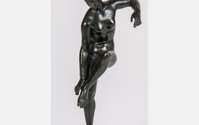 A Bronze Figure of a Woman