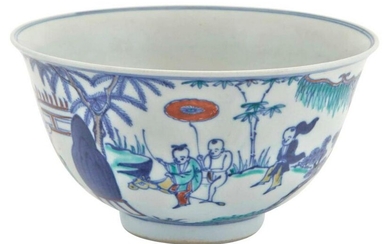 A Chinese Doucai Porcelain Bowl Early 18th century