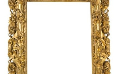 A Continental Giltwood Frame Height 40 x width 30 1/2