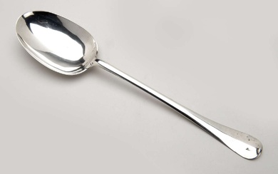 A Dutch silver porridge spoon, Boxmeer