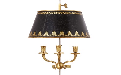 A FRENCH BUILLOTTE LAMP, 19TH CENTURY