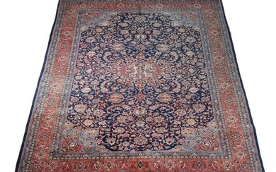 **LOT WITHDRAWN**A Kashan carpet