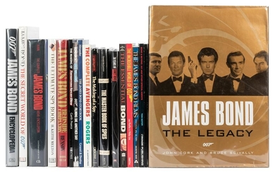 A Large Group of Oversized Titles About James Bond, Ian