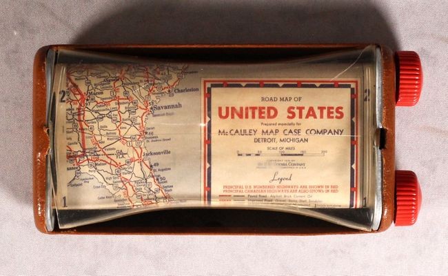 A Most Unusual Road Map, "Road Map of United States"