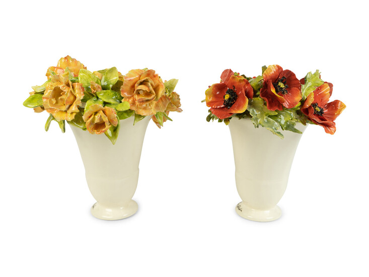 A Pair of Eva Gordon Ceramic Vases
