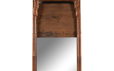 A Queen Anne Walnut Mirror